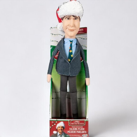 Warner Bros. Toys Clark Griswold Talking Plush Christmas Toy Doll Poshmark